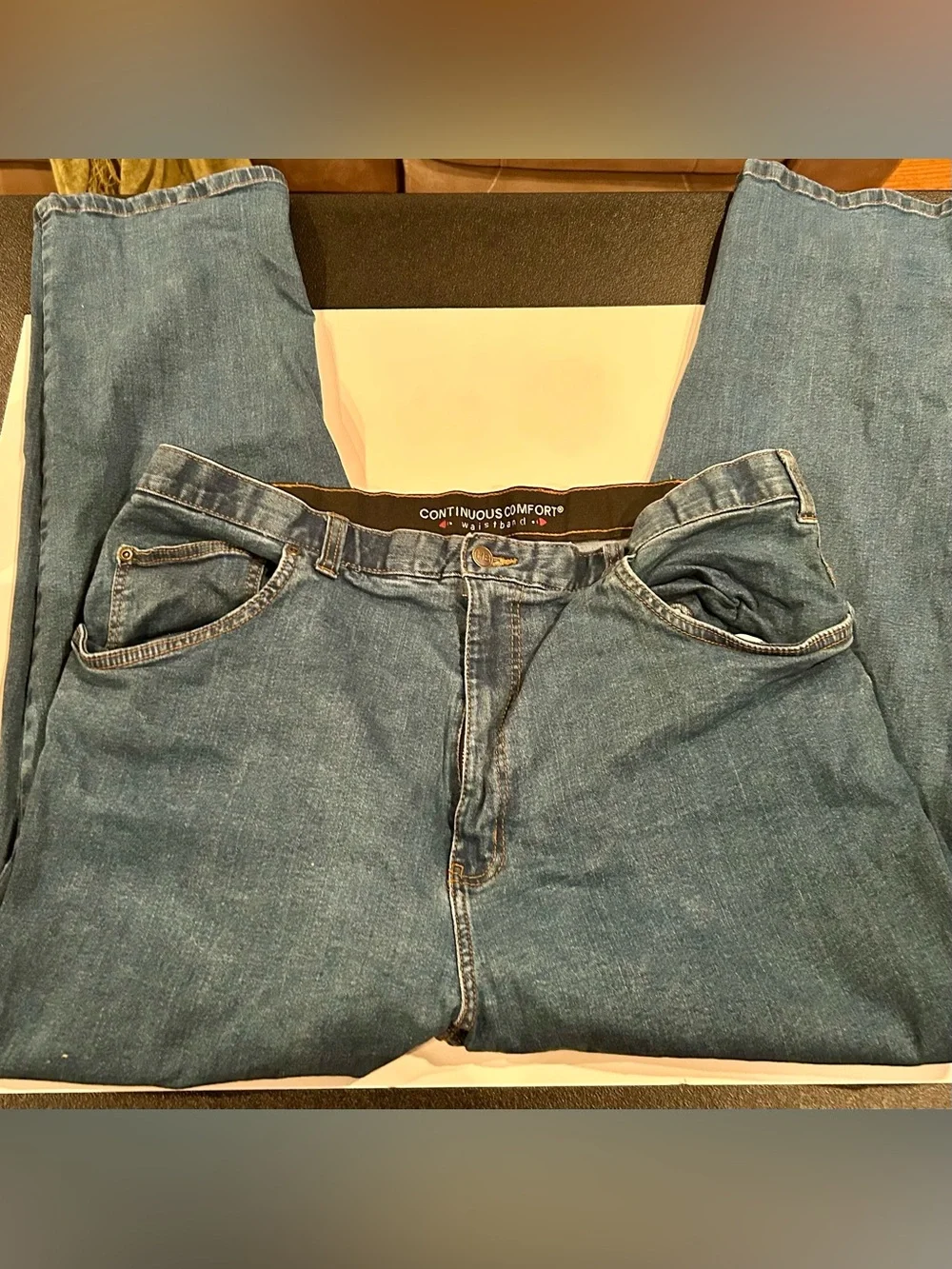 Men's Harbor Bay Jeans, Comfort Waistband, 42